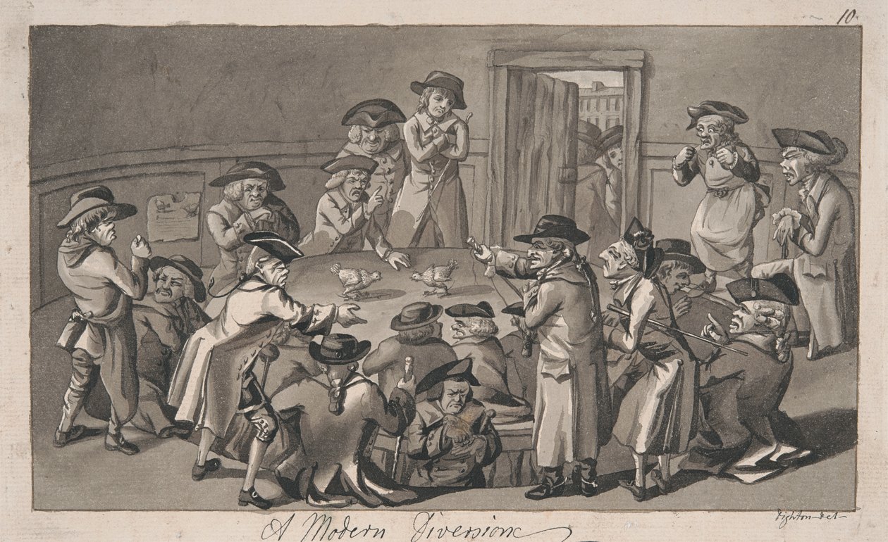 Een Moderne Afleiding door Robert Dighton