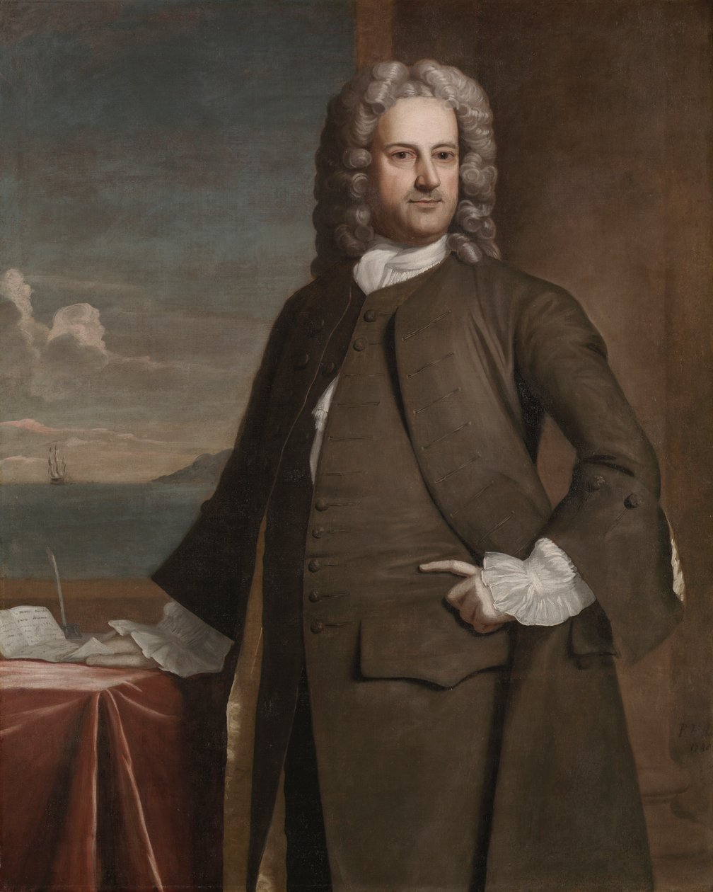 Charles Apthorp door Robert Feke