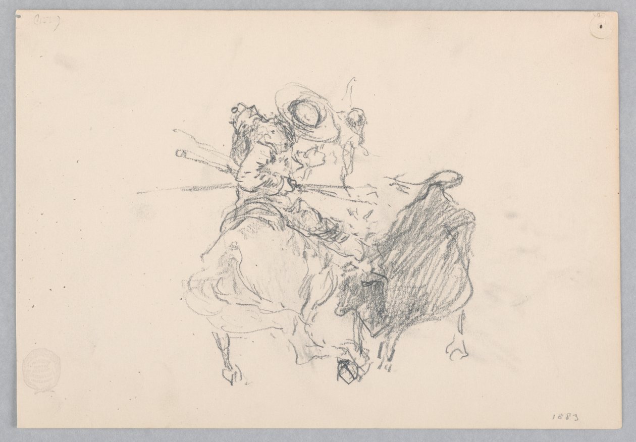 Stierengevecht, Spanje door Robert Frederick Blum