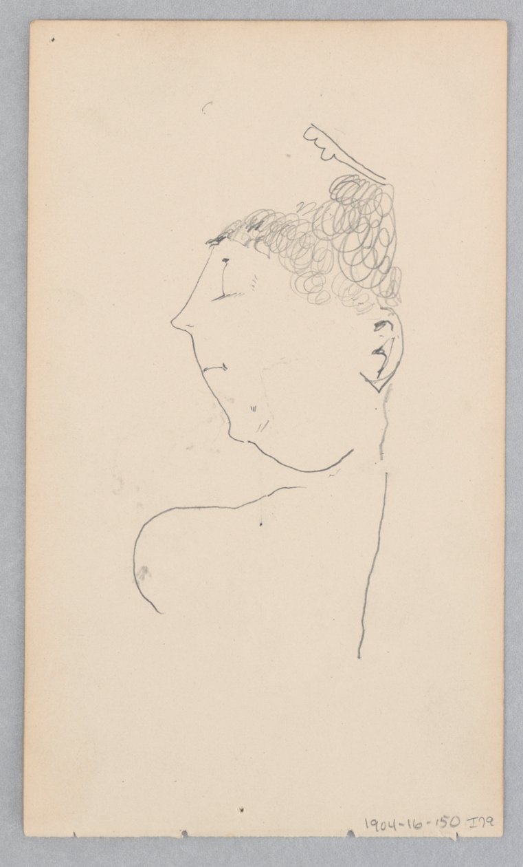 Karikatuur door Robert Frederick Blum