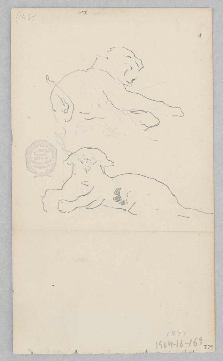 Hond door Robert Frederick Blum