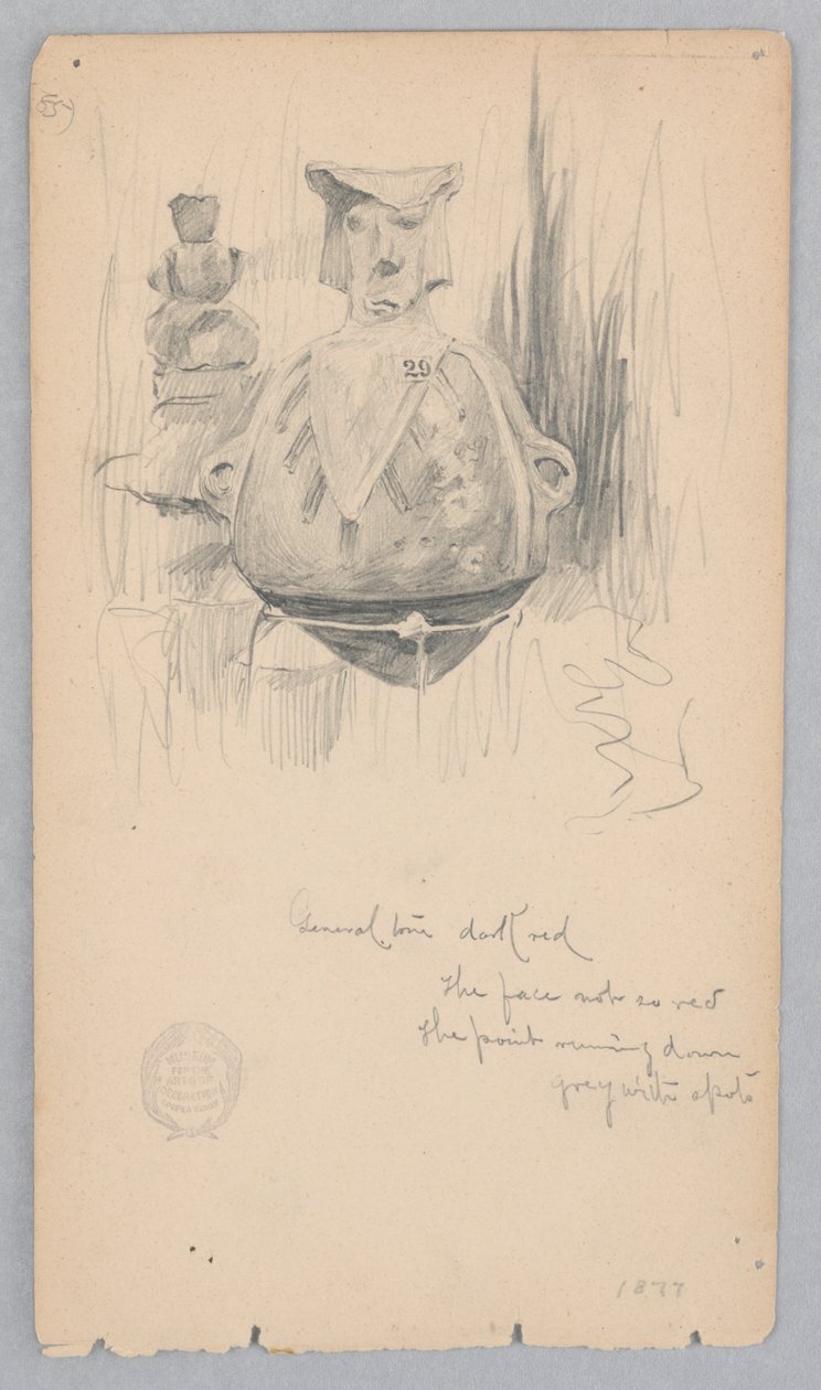 Aardewerken Pot door Robert Frederick Blum
