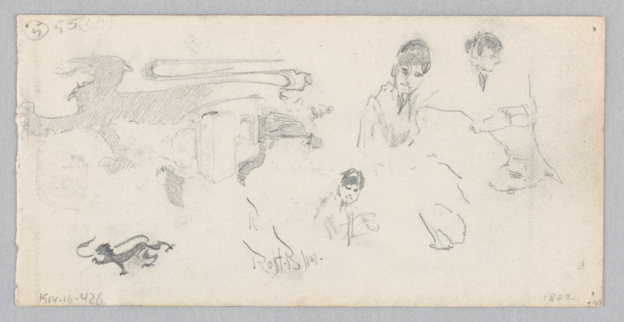 Figuren door Robert Frederick Blum