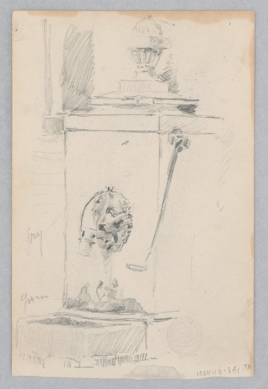 Fontein door Robert Frederick Blum