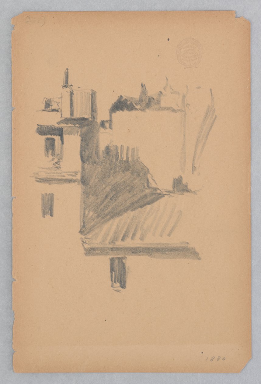 Landschap door Robert Frederick Blum