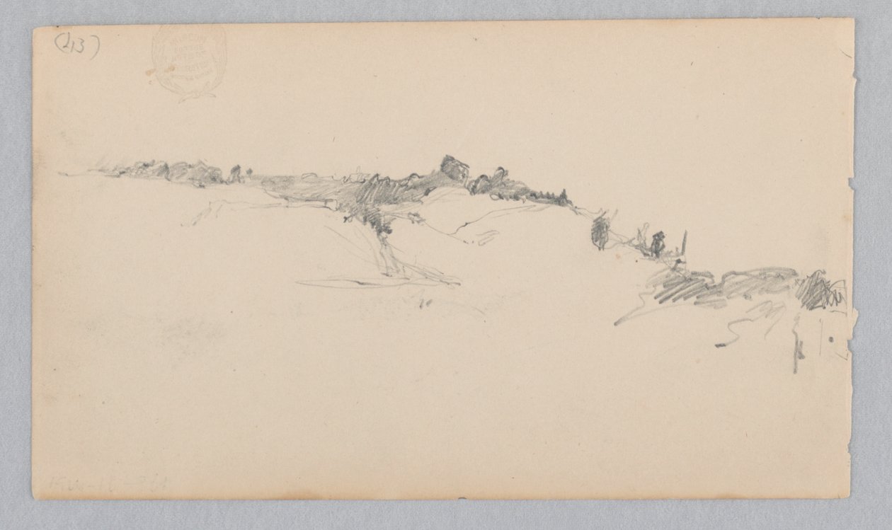 Landschap door Robert Frederick Blum