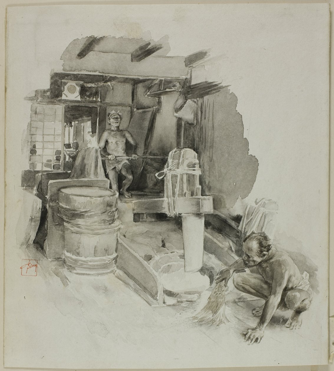 Paddy plagen door Robert Frederick Blum