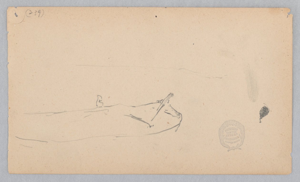 Roeiboot door Robert Frederick Blum
