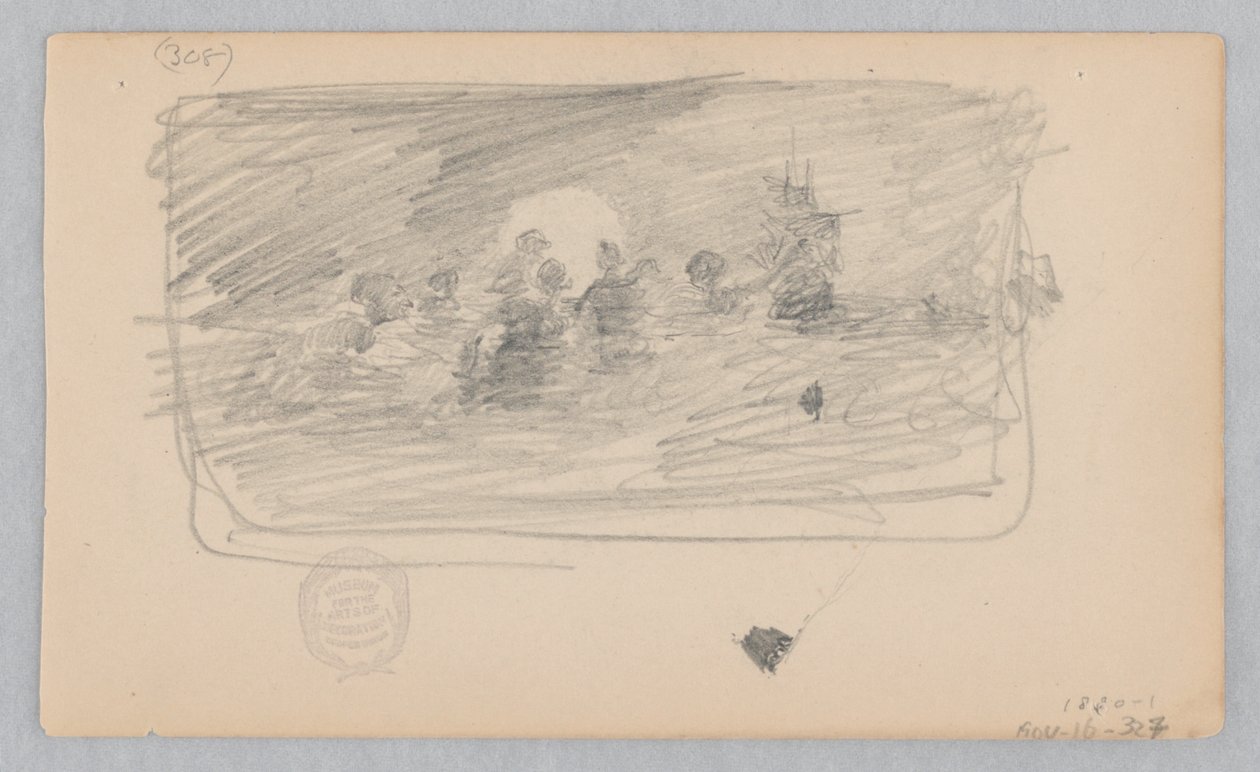 Zeegezicht door Robert Frederick Blum