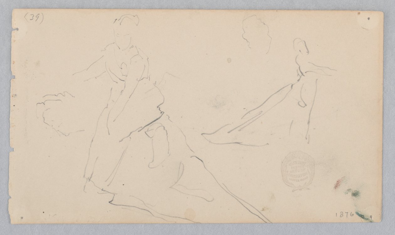 Vrouw door Robert Frederick Blum