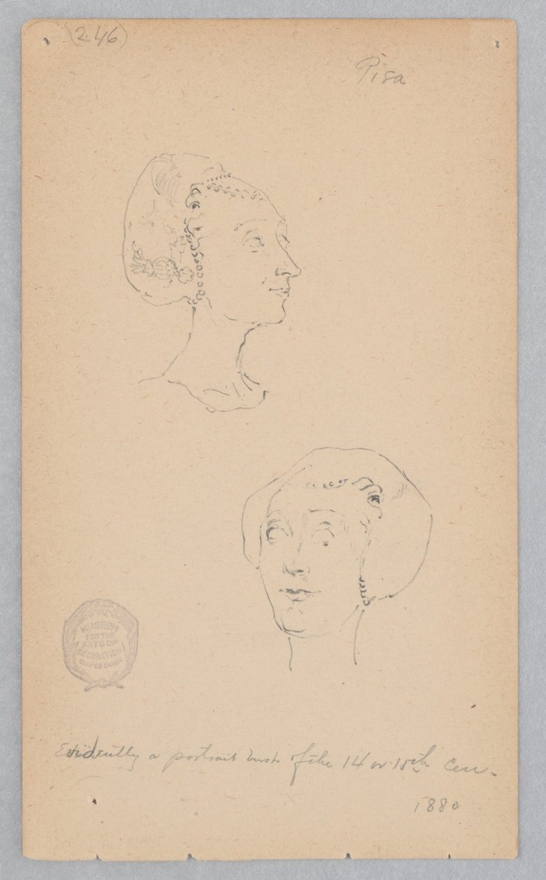 Vrouw door Robert Frederick Blum