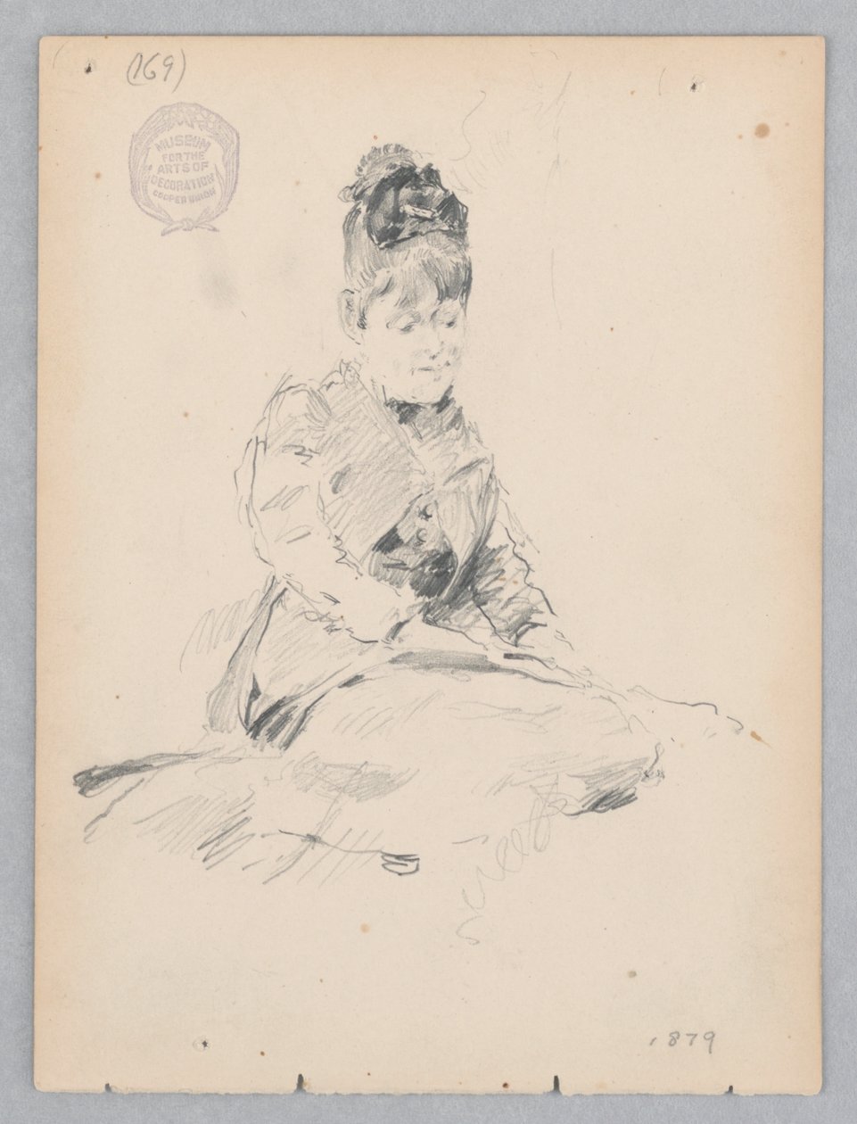Vrouw door Robert Frederick Blum