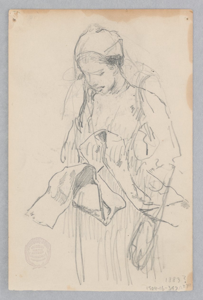 Vrouw door Robert Frederick Blum