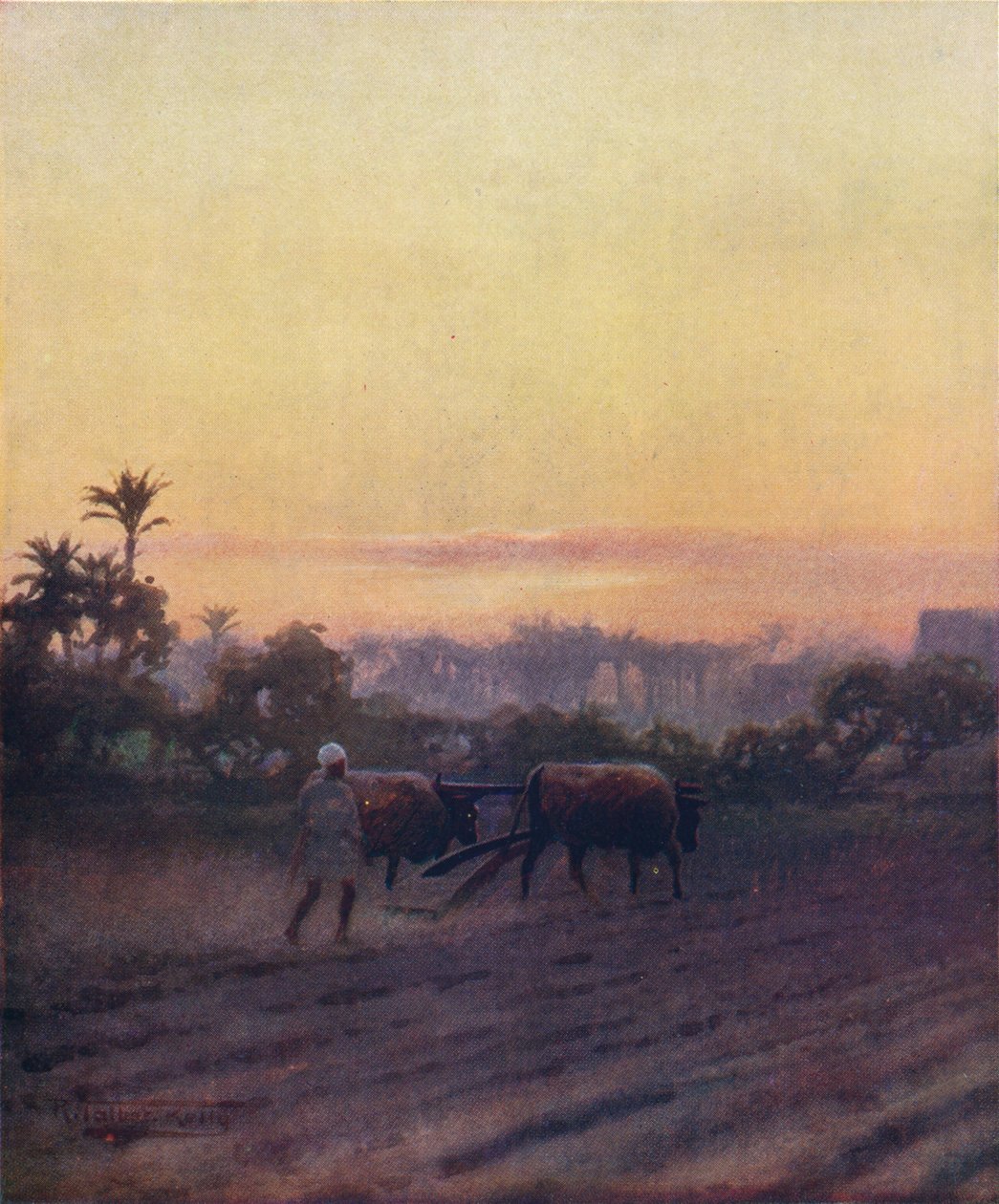 Late arbeid, c1880, 1904 door Robert George Talbot Kelly