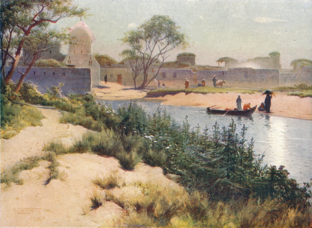 Mit Hadid, ca. 1880, 1904 door Robert George Talbot Kelly
