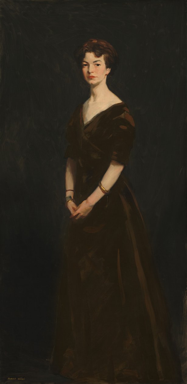Edith Reynolds door Robert Henri