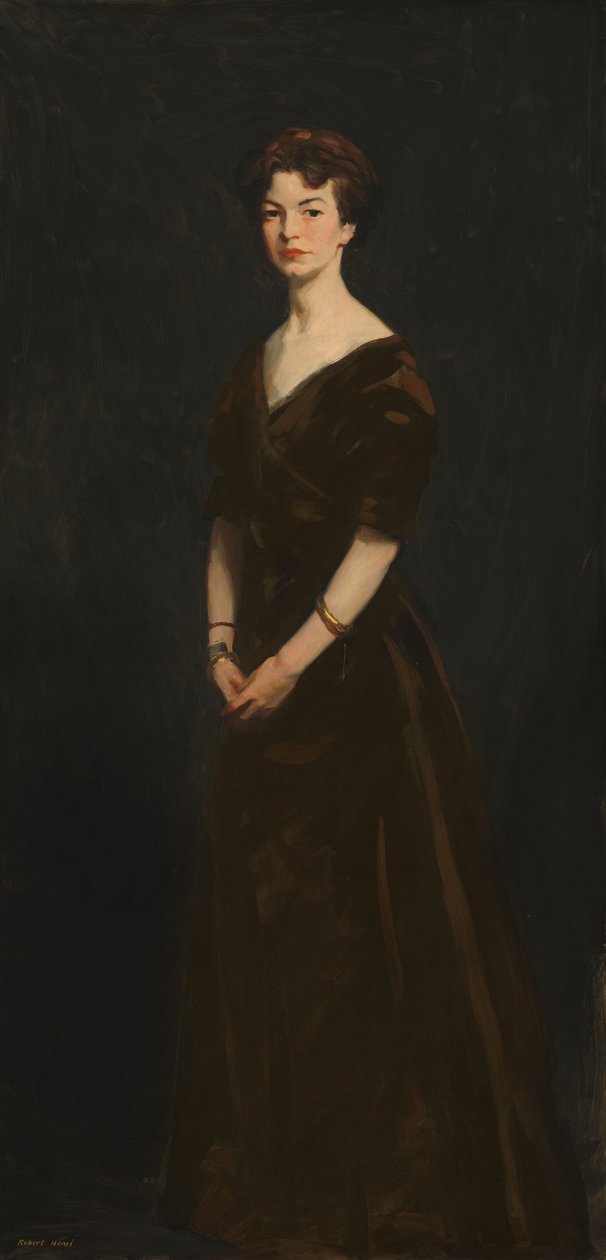 Edith Reynolds, 1908 door Robert Henri