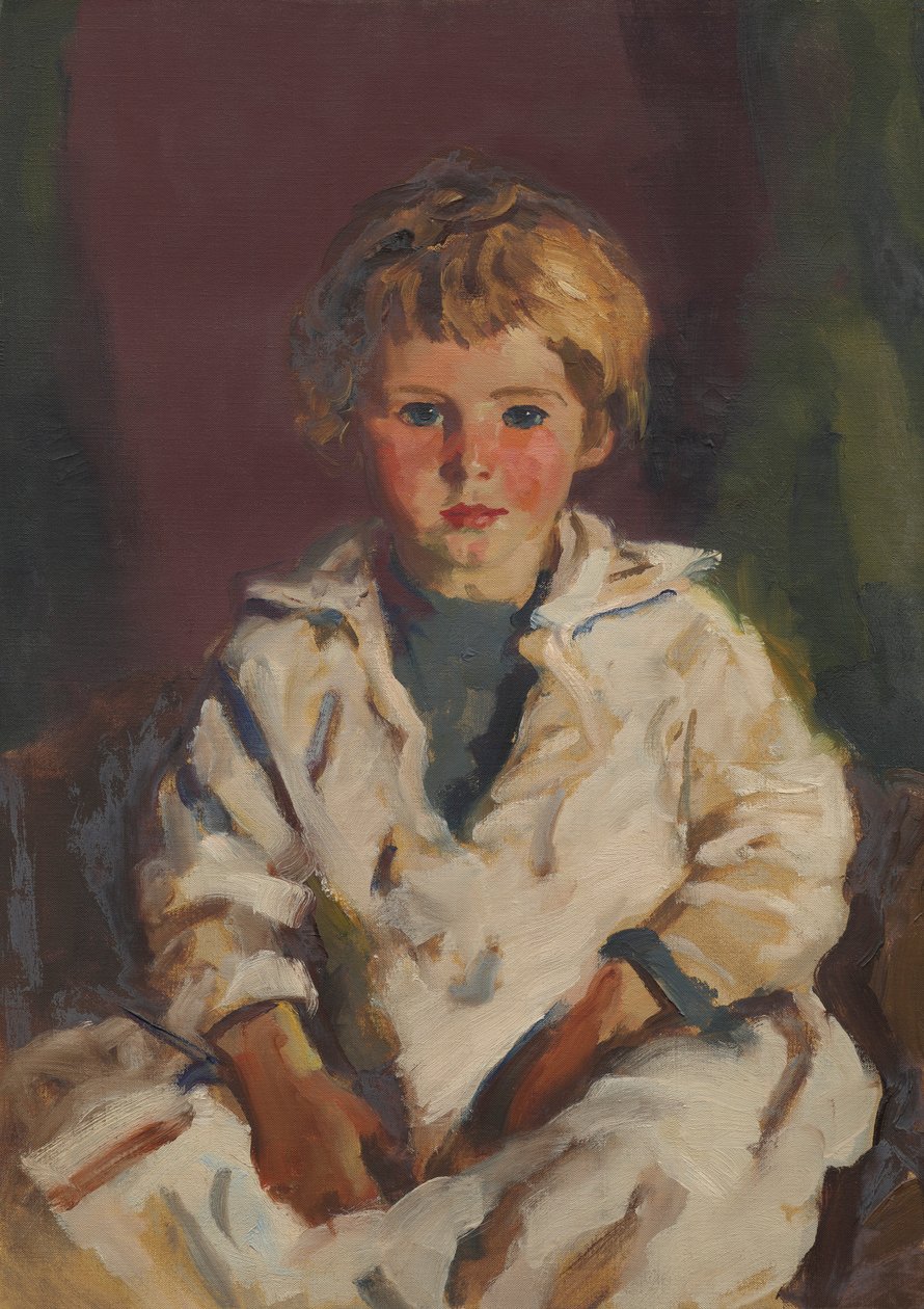 Klein Meisje door Robert Henri