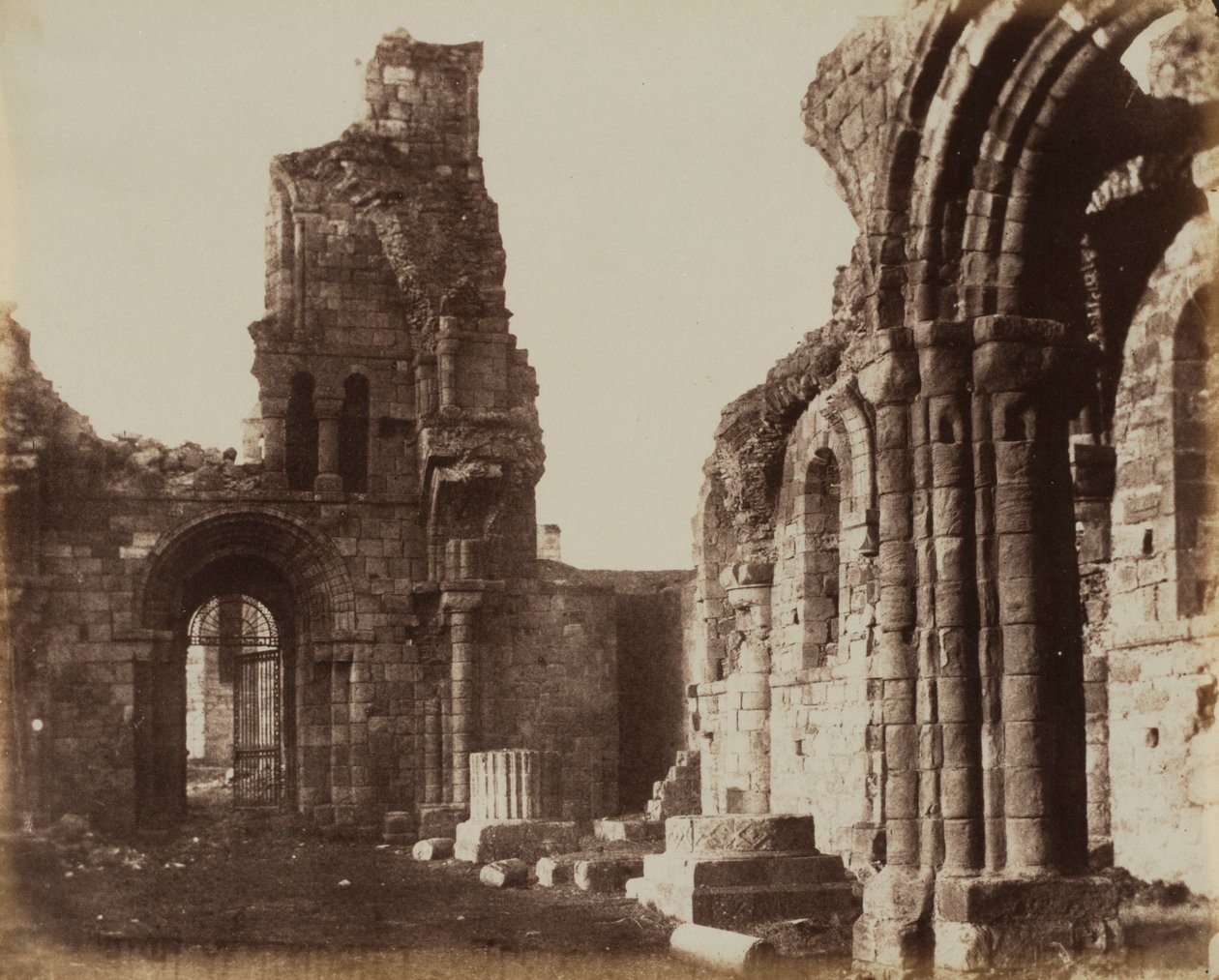 Lindisfarne, ca. 1853 door Robert Henry Cheney