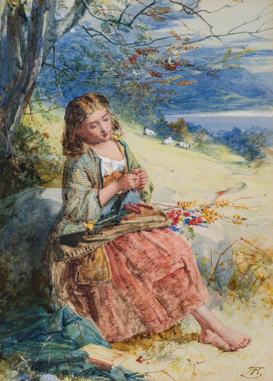 Lijsterbessen door Robert Herdman