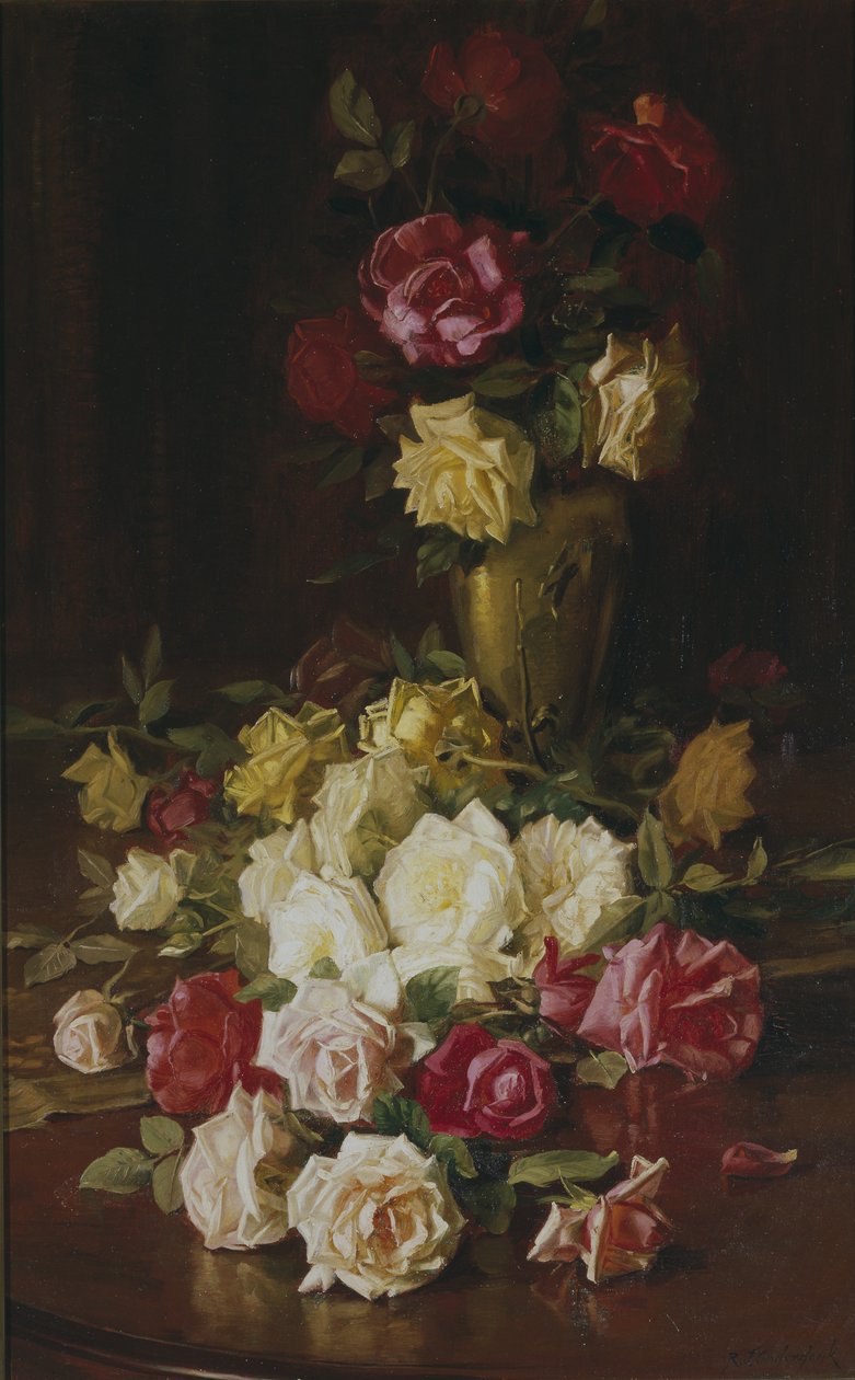 Zonder titel (rozen) door Robert Jenkins Onderdonk