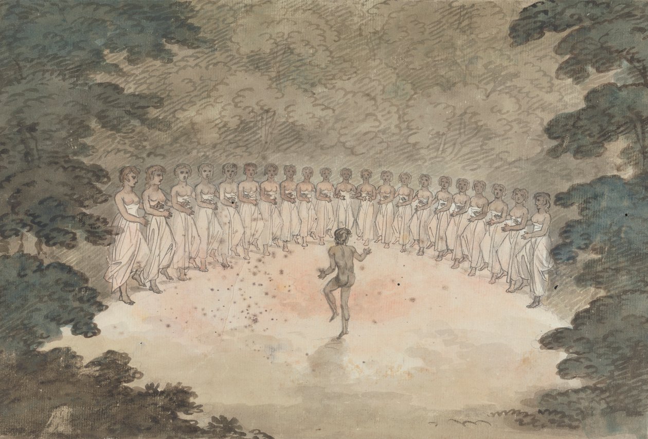 Vrouwelijke Dansers door Robert Mabon
