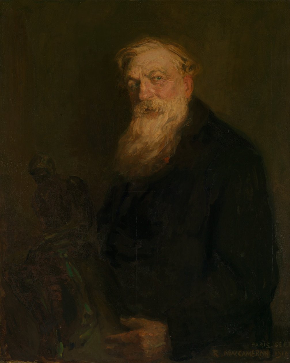 Auguste Rodin, 1910 door Robert MacCameron