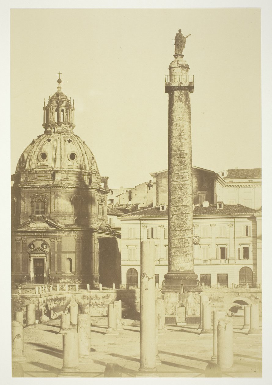 Zonder titel (Zuil van Trajanus) door Robert MacPherson