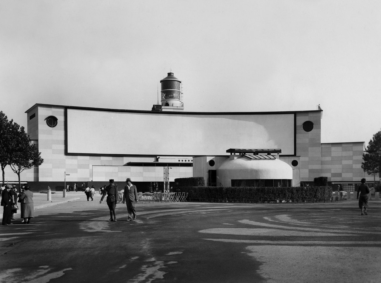 Wereldtentoonstelling, Parijs door Robert Mallet Stevens