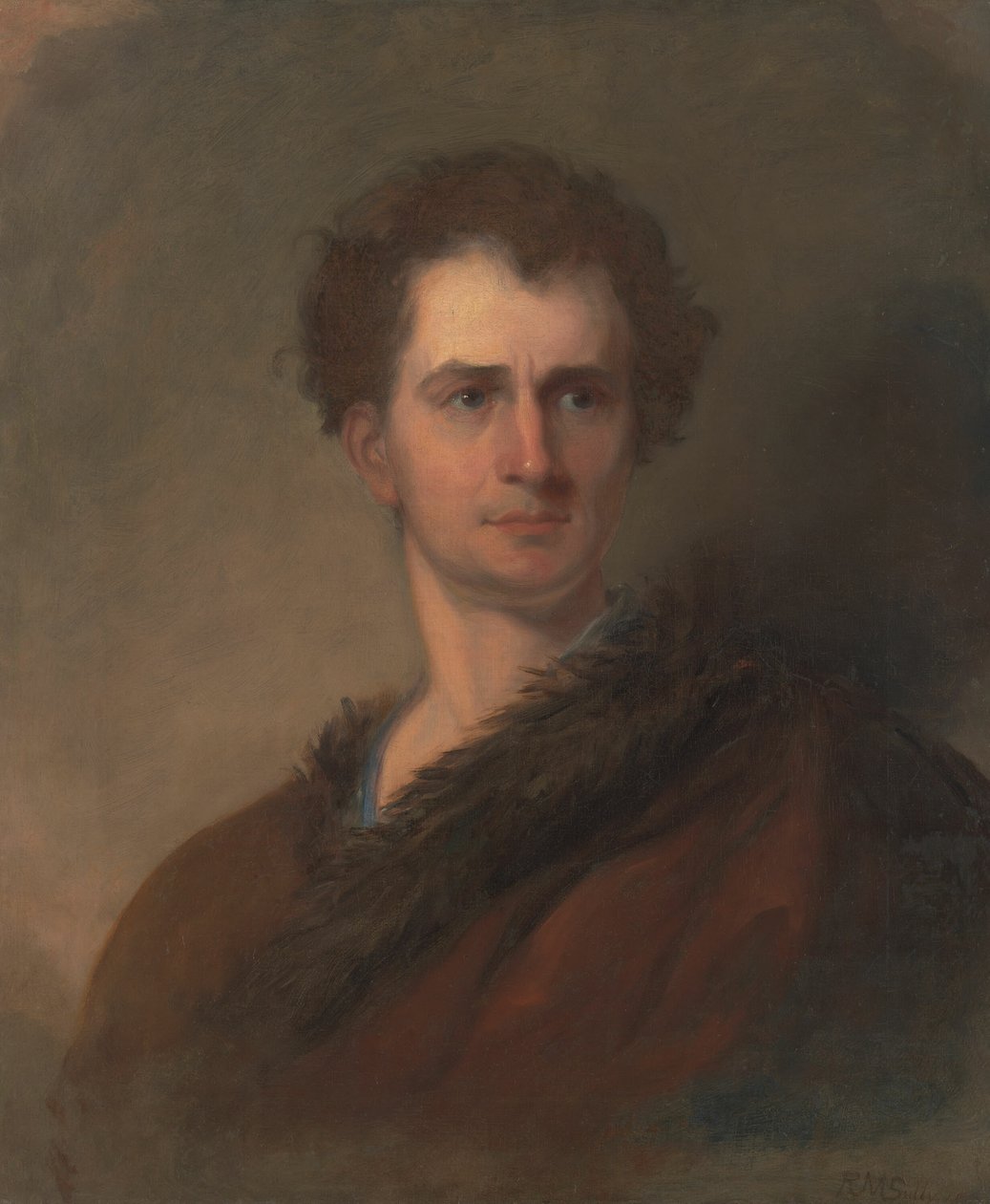 Junius Brutus Booth door Robert Matthew Sully