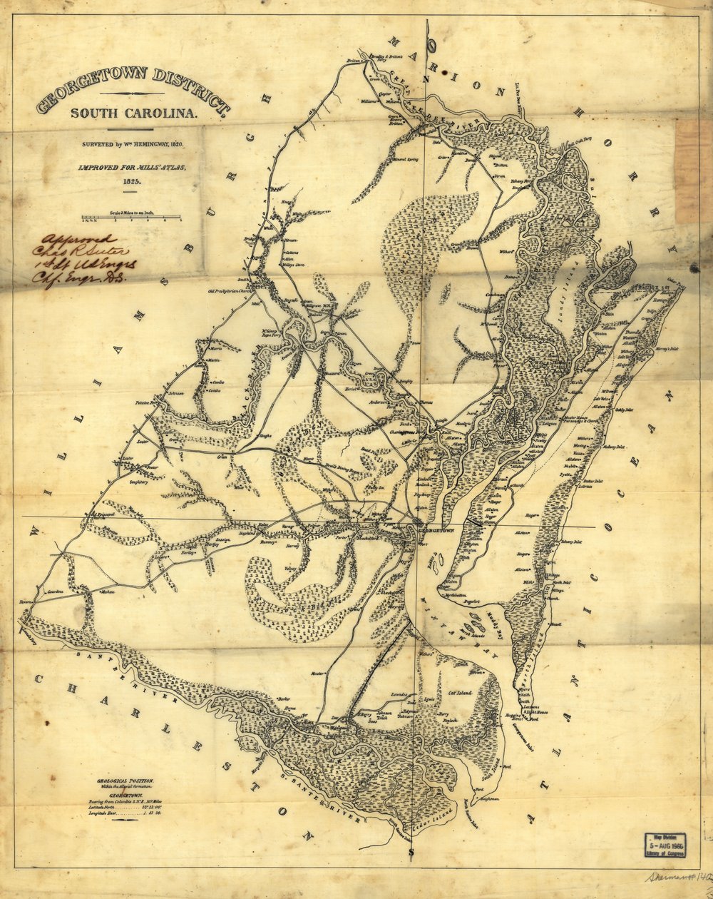 District Georgetown, Zuid-Carolina LOC 2007627459 door Robert Mills