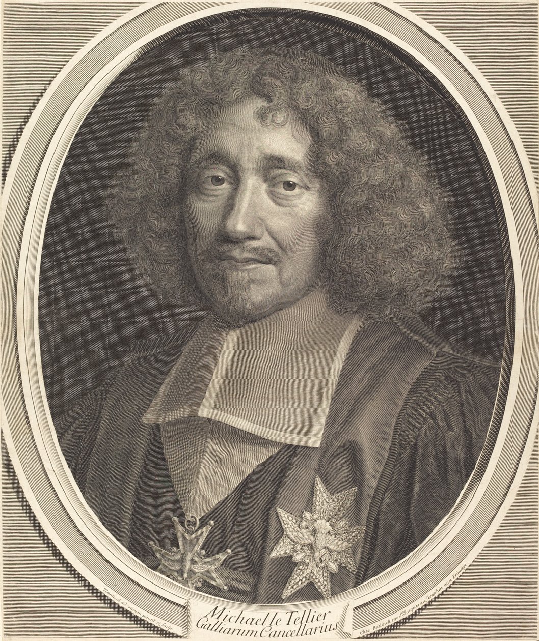 Kanselier Michel Le Tellier door Robert Nanteuil