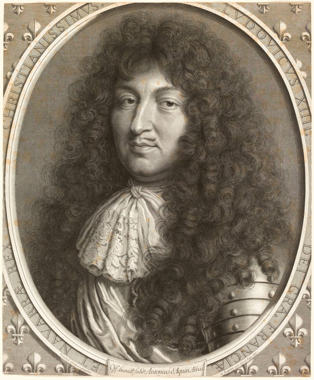 Lodewijk XIV door Robert Nanteuil