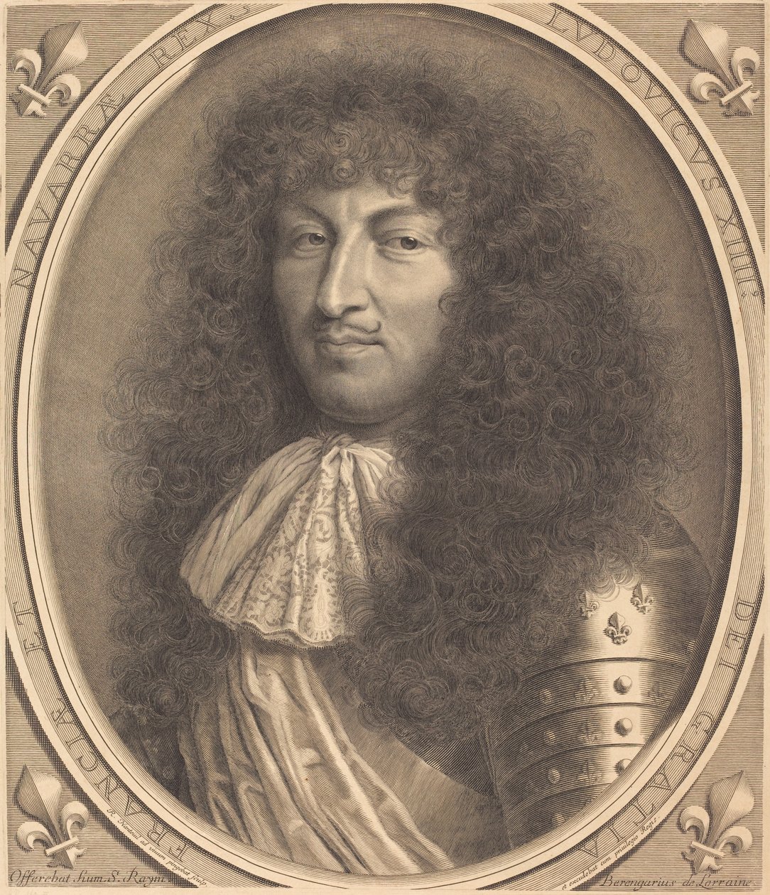 Lodewijk XIV door Robert Nanteuil