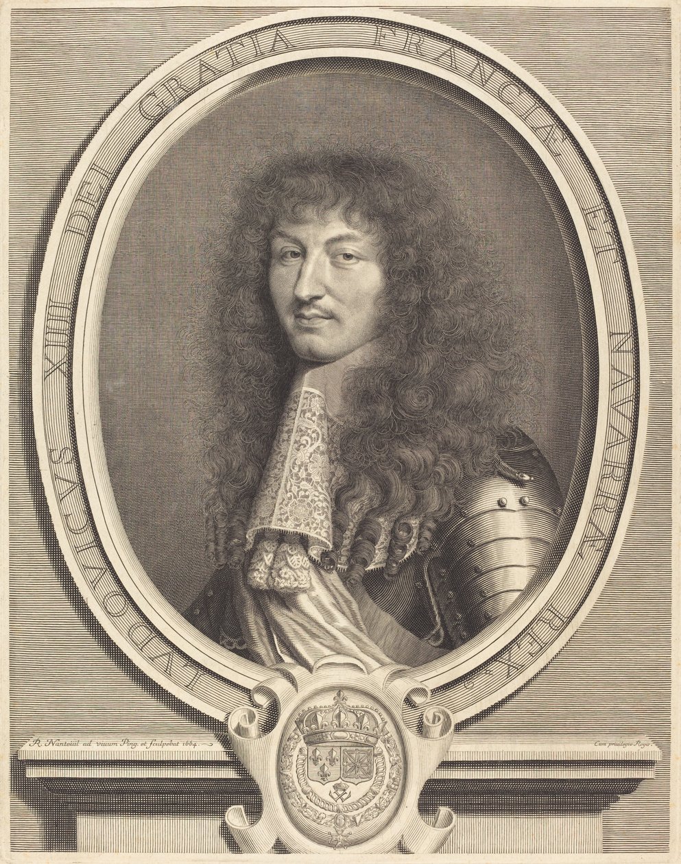 Lodewijk XIV door Robert Nanteuil
