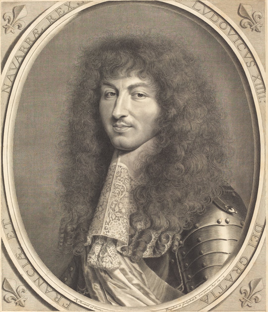 Lodewijk XIV door Robert Nanteuil