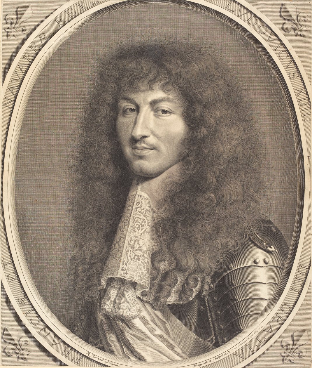 Lodewijk XIV door Robert Nanteuil