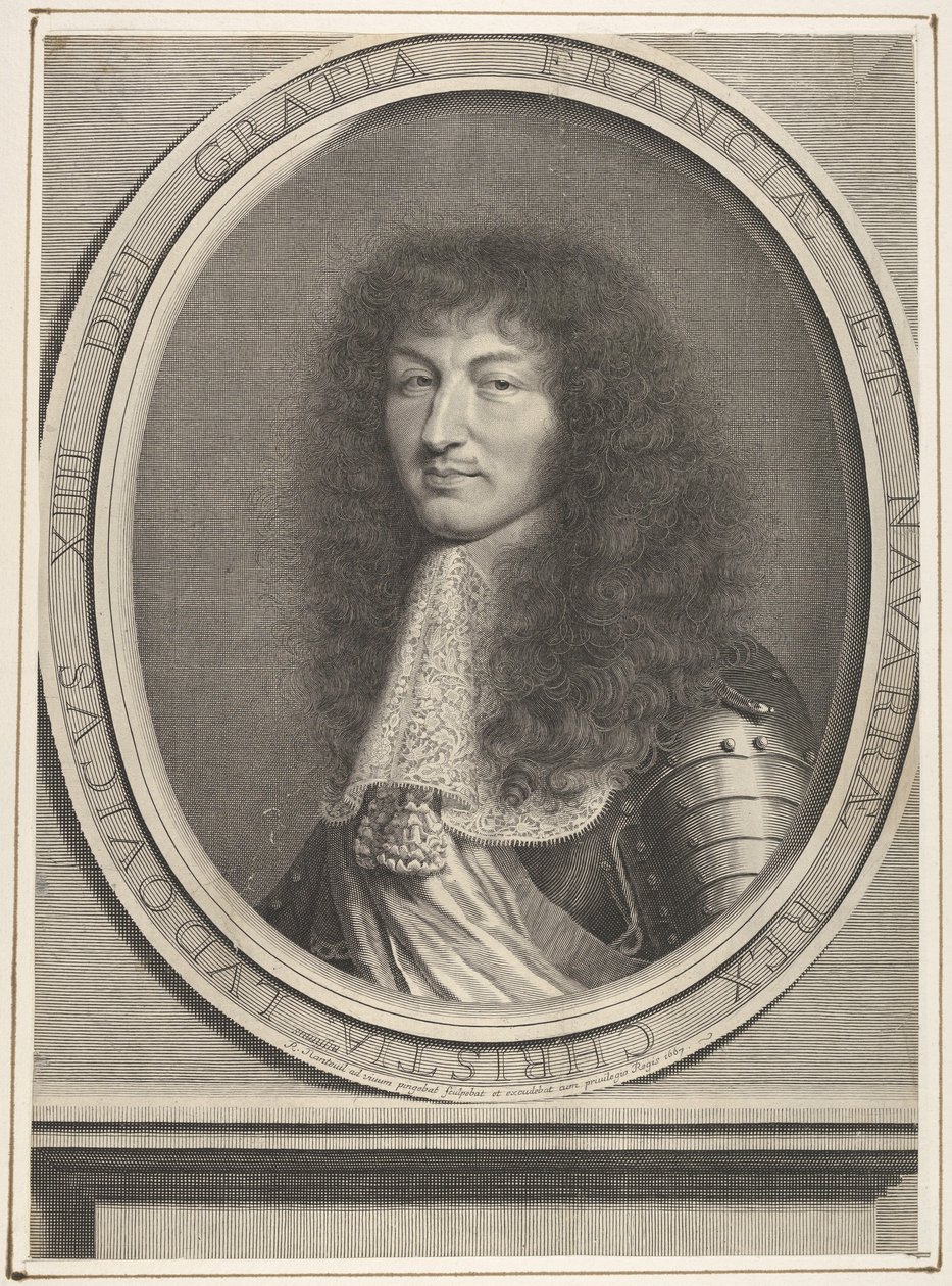 Lodewijk XIV door Robert Nanteuil