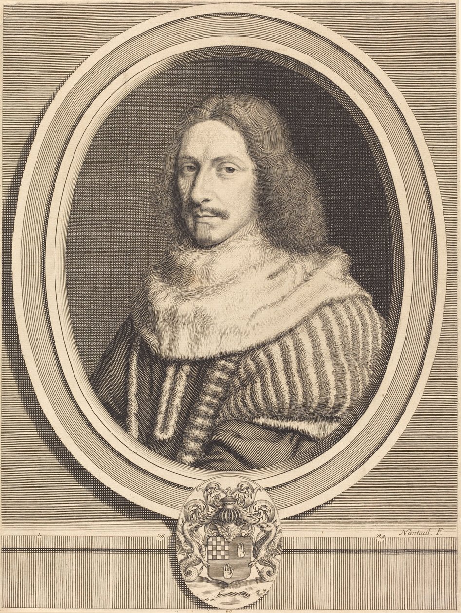 Nicholas Potier de Novion door Robert Nanteuil