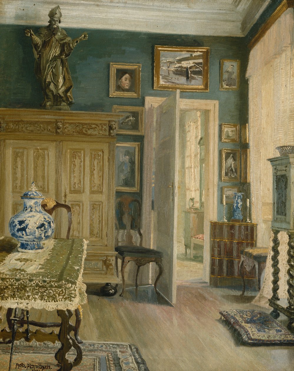 Een Interieur door Robert Panitzsch