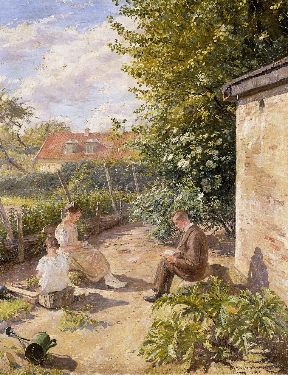 In de Tuin door Robert Panitzsch