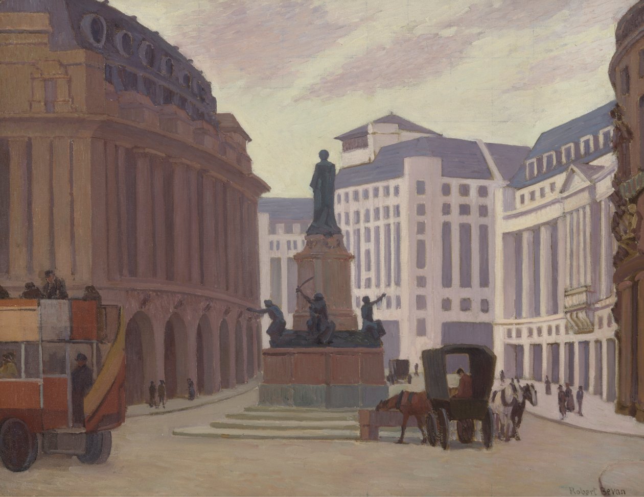 Aldwych door Robert Polhill Bevan