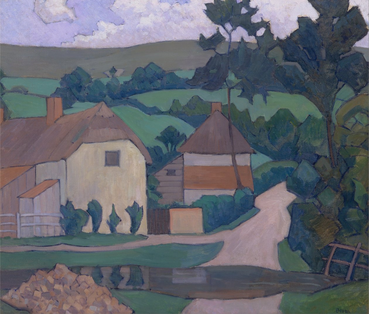 De Voorde door Robert Polhill Bevan