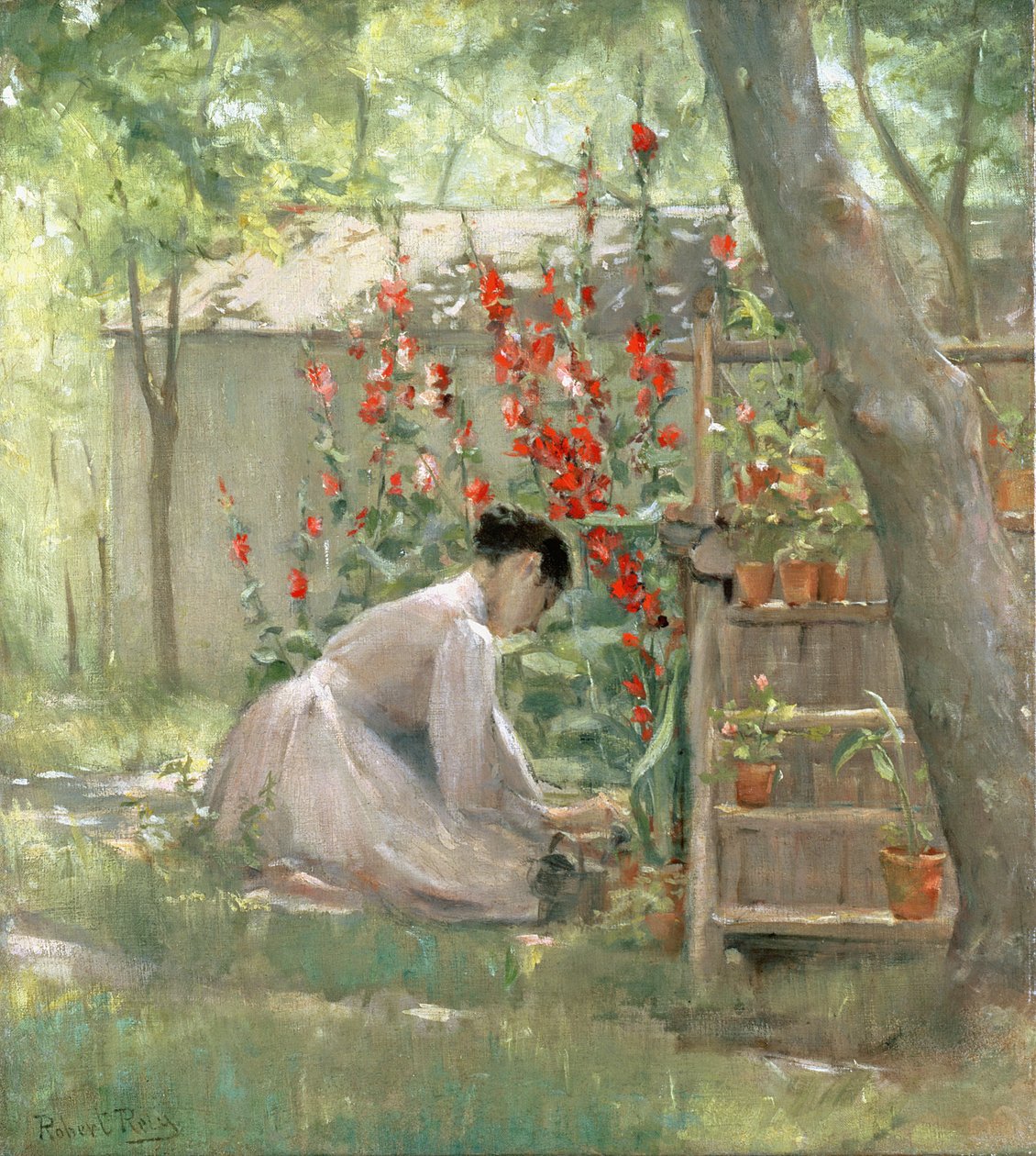 De tuin verzorgen door Robert Reid