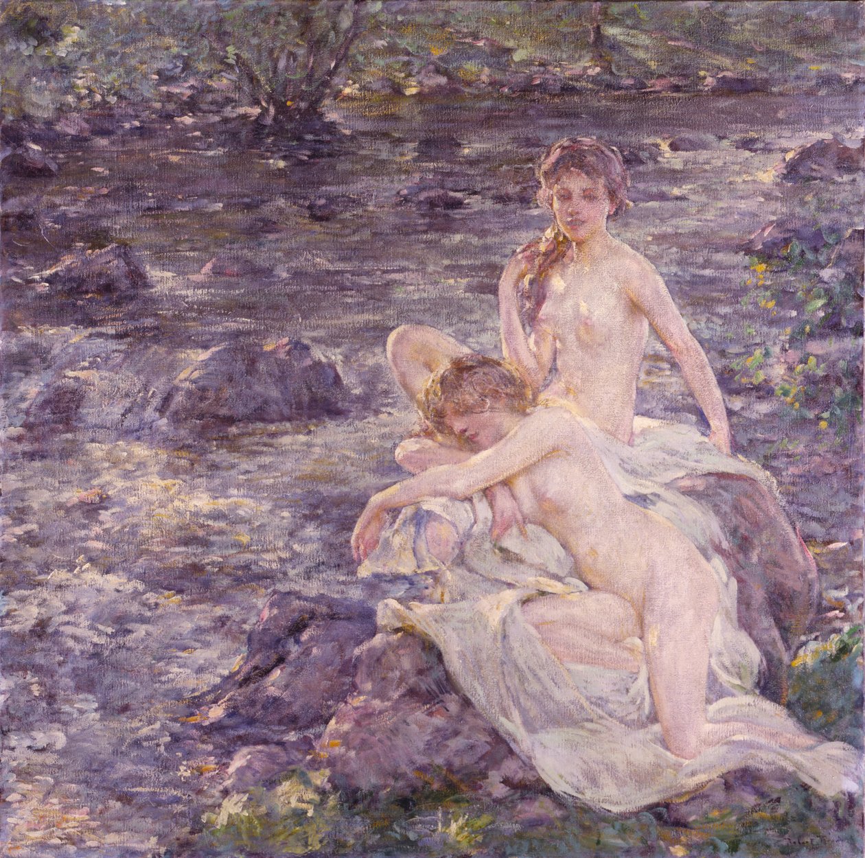 De baders door Robert Reid