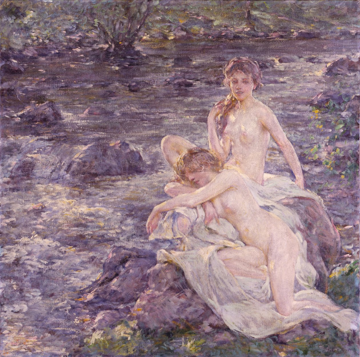 De Baders door Robert Reid