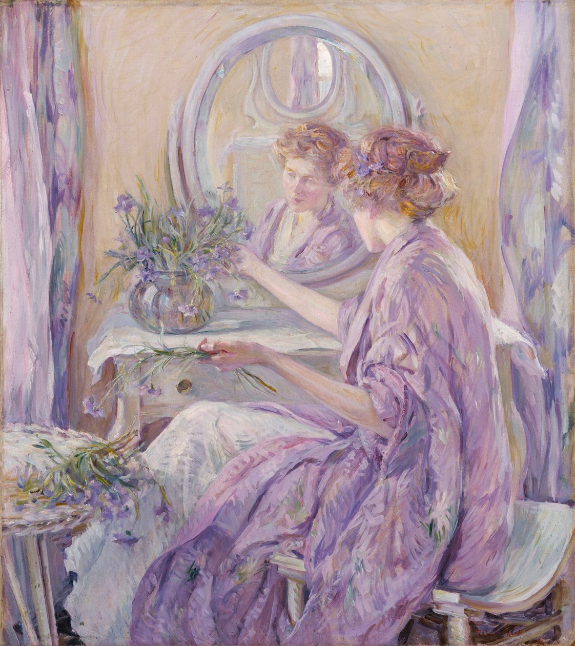 De violette kimono door Robert Reid