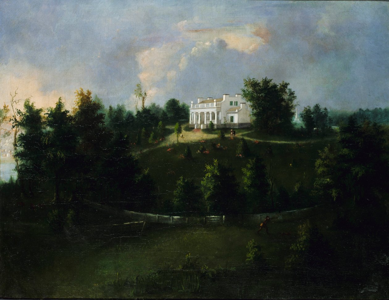 Mount Healthy, Ohio door Robert S. Duncanson