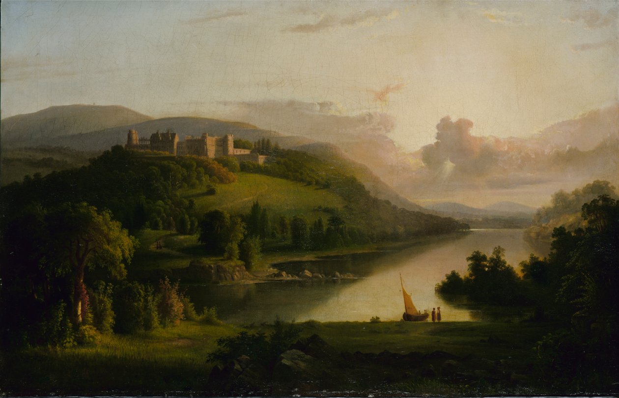Schotse Hooglanden, ca. 1848-1852 door Robert Seldon Duncanson