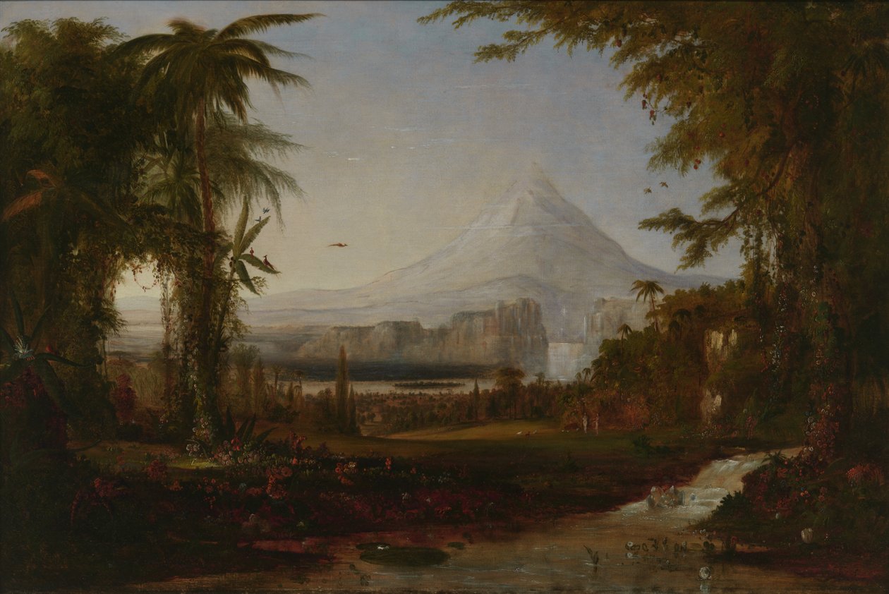 De Hof van Eden door Robert Seldon Duncanson